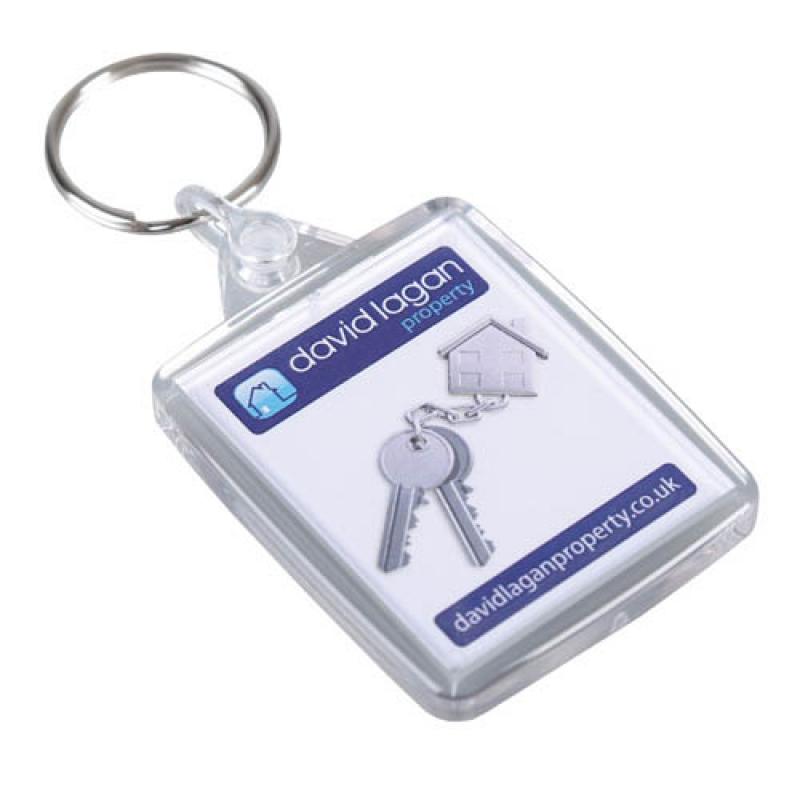 Image of Acrylic Passport Keyring